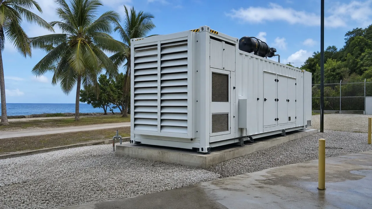 Containerized Backup Power Project, Saipan