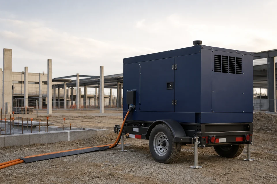 Construction Site Power generator project