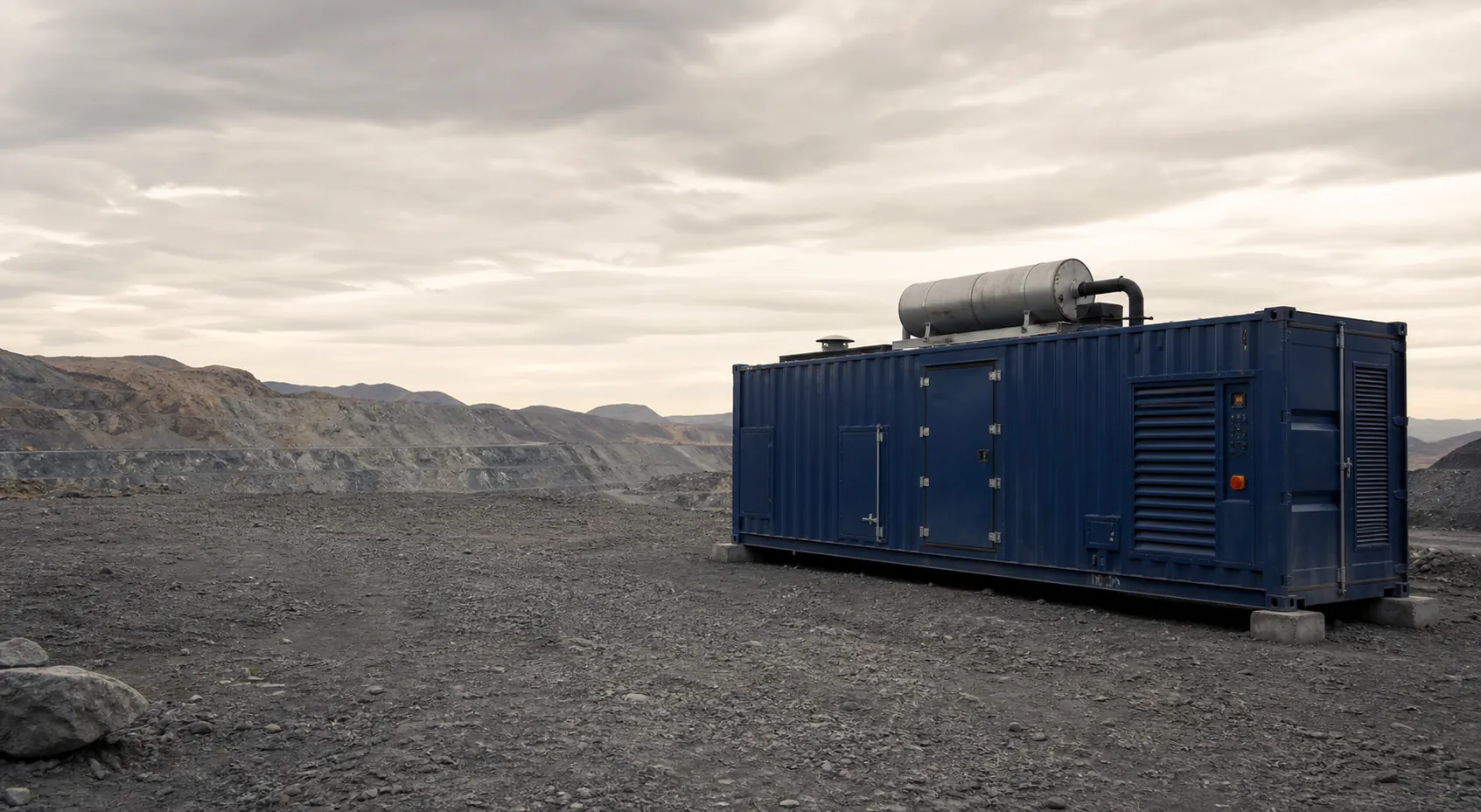 Mining generator installation