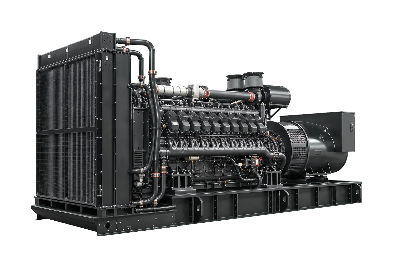 375–750 kVA diesel generator set